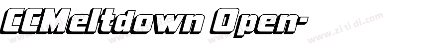 CCMeltdown Open字体转换